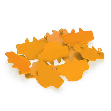 T2 Steckplombe blanko (Orange - Schüttgut)